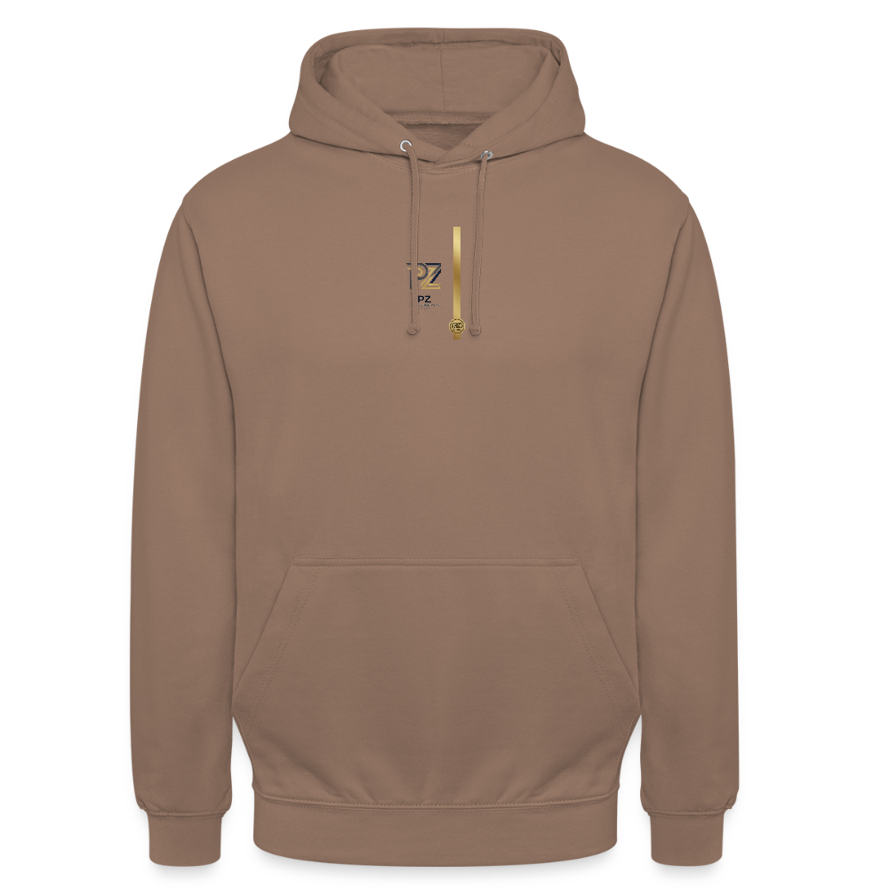Hoodie Premium PZ- Édition Signature Or - moka