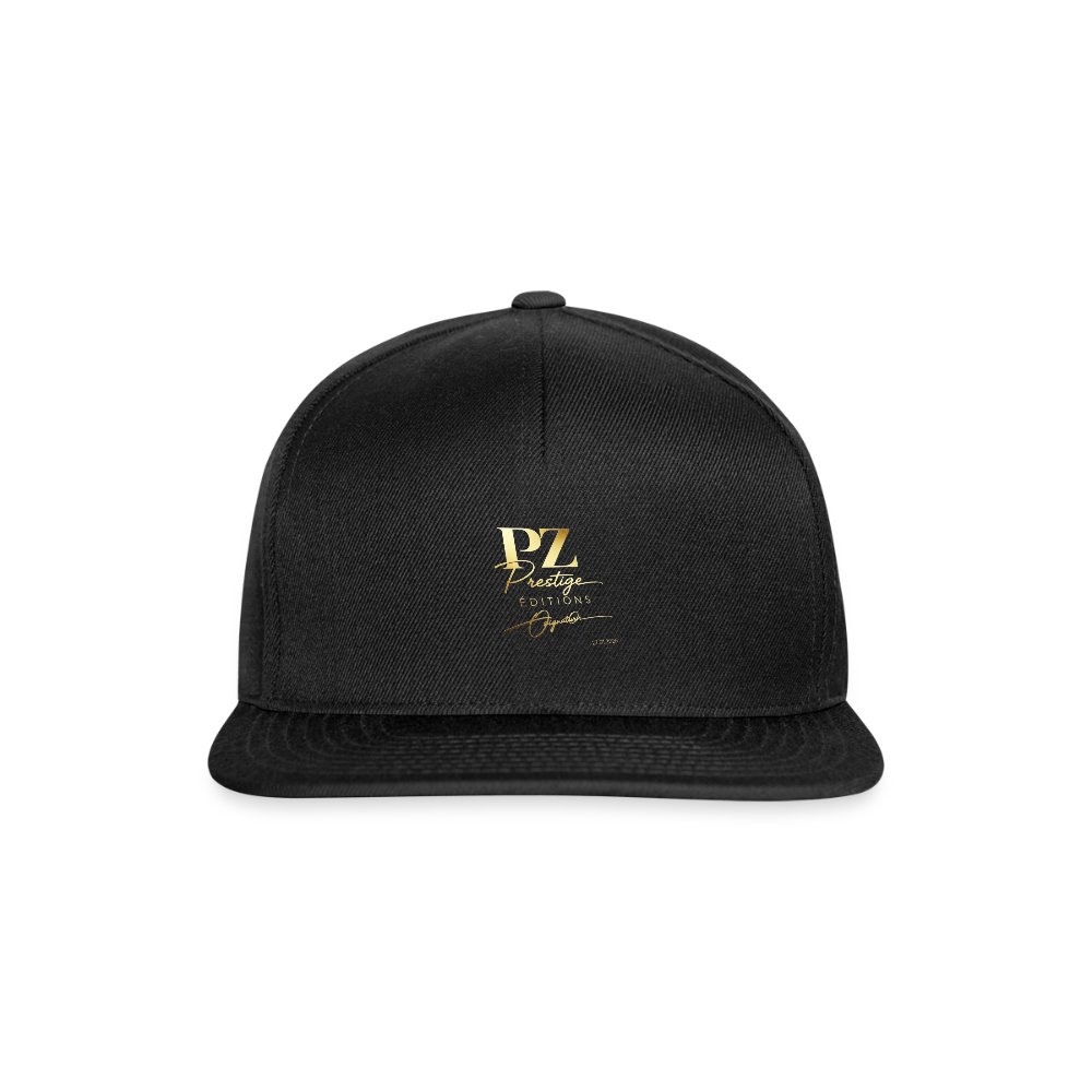 Casquette PZ Prestige - Édition "Black Signature" - noir/noir