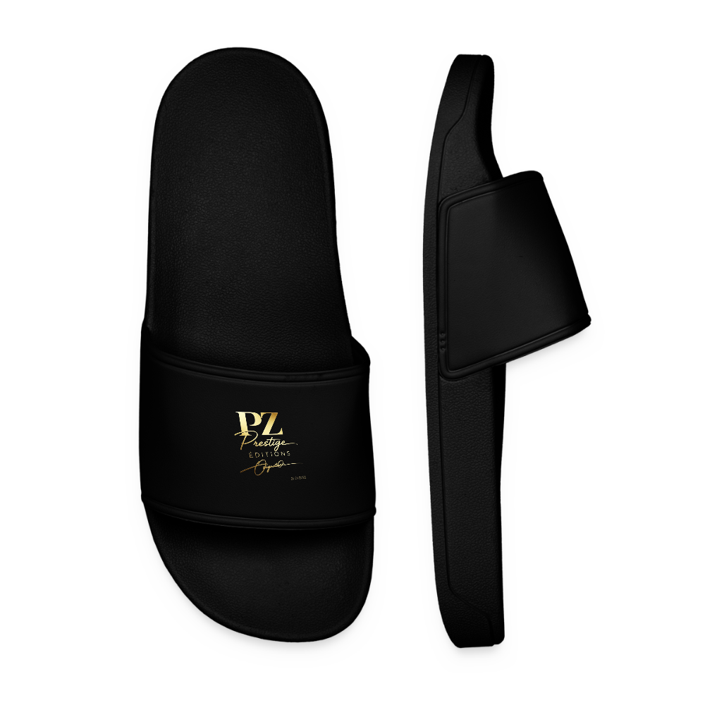 Claquettes Signature Or - Édition  Lounge PZ Prestige - noir