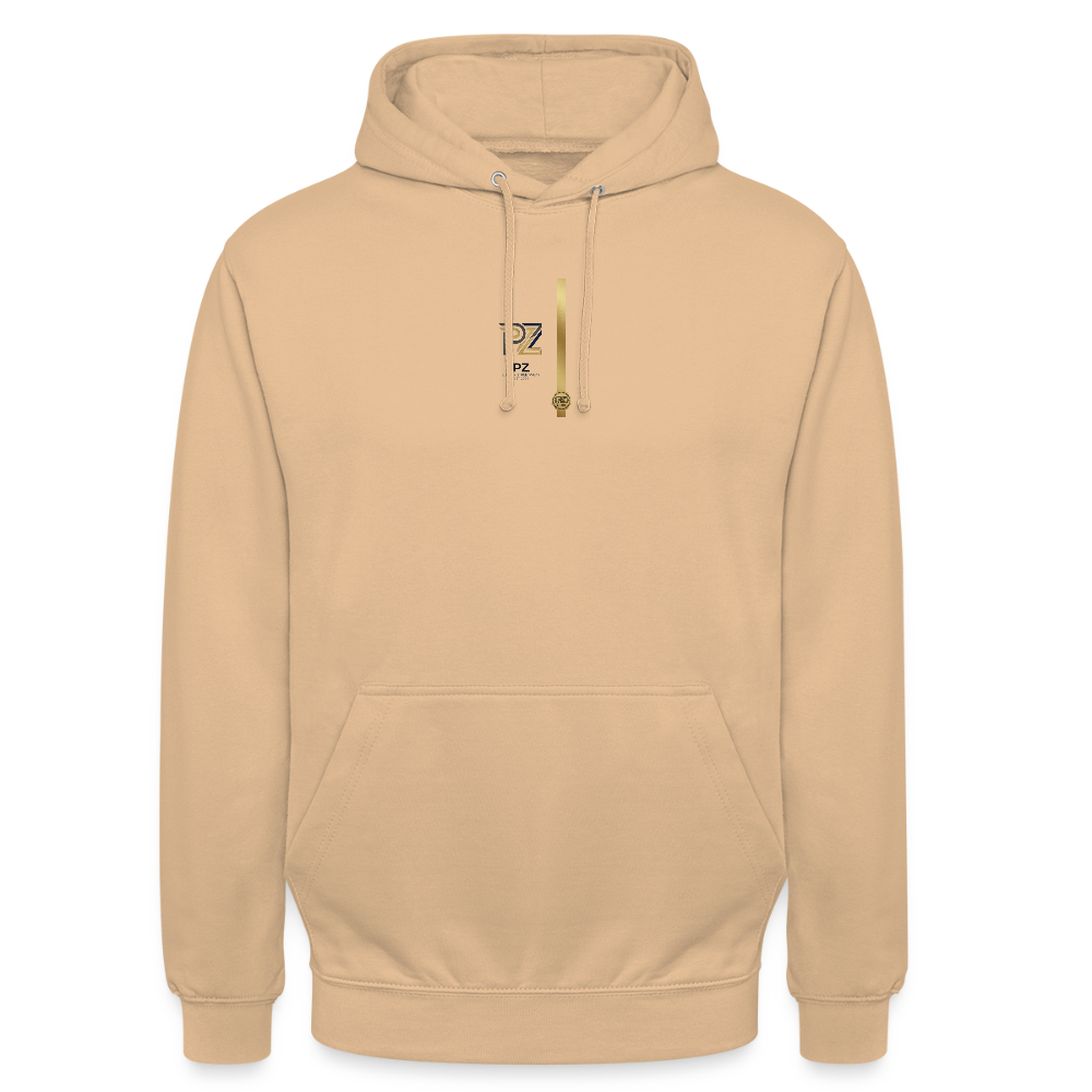 Hoodie Premium PZ- Édition Signature Or - pêche